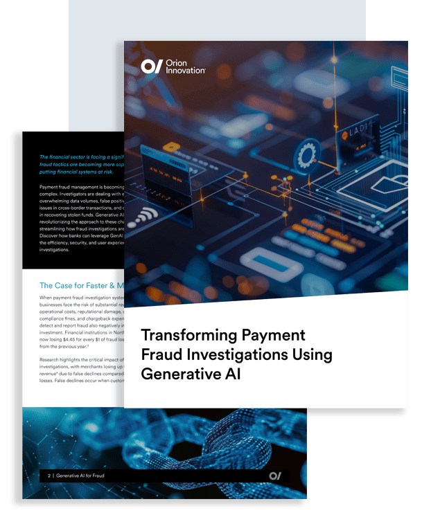 Generative AI for Fraud white paper thumbnail